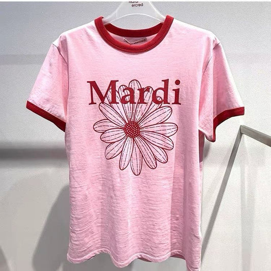 Mardi撞色tee