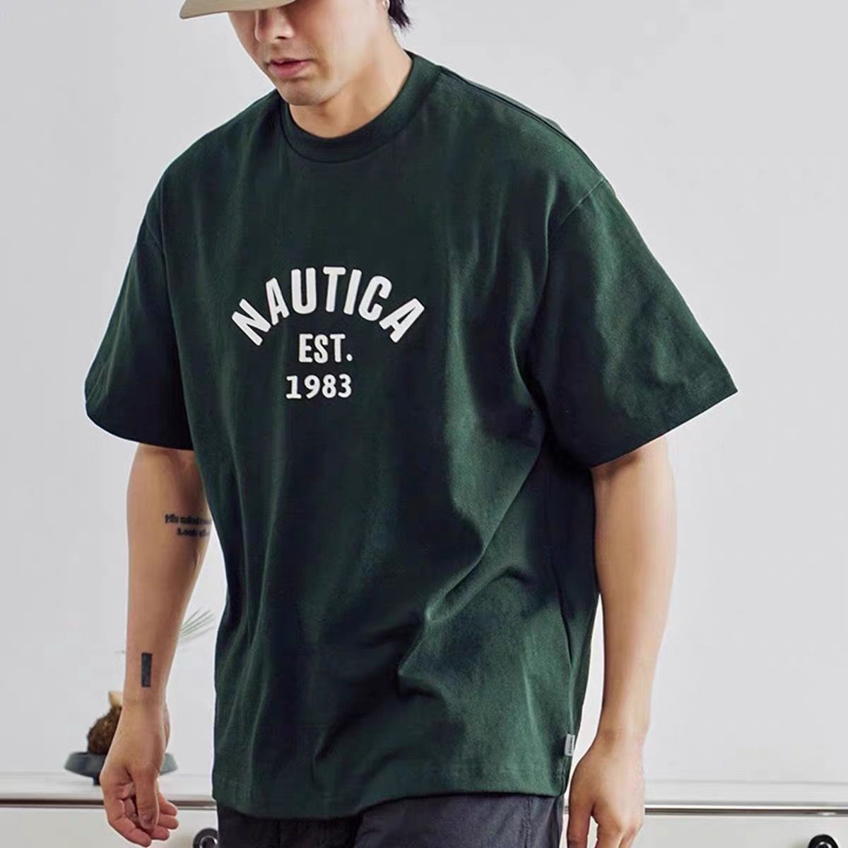 Nautica 1983 logo tee