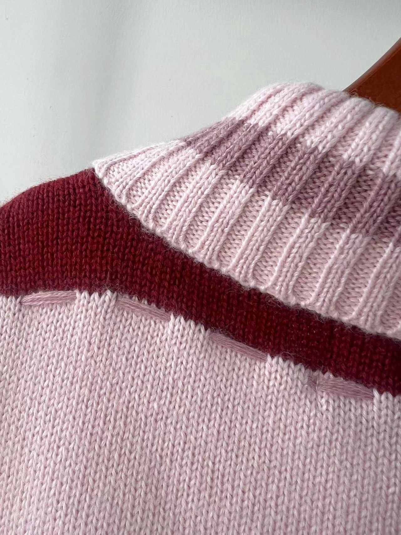 Matin Kim針織zip jacket