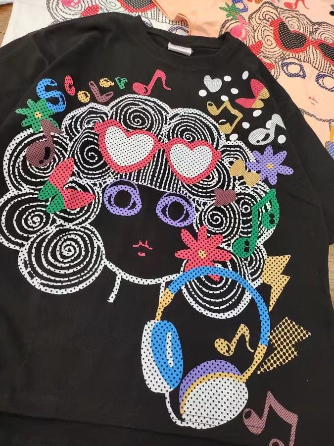 Scolar girl logo tee