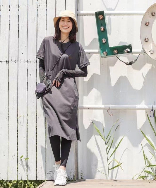 Polo 彩色剌繡one piece