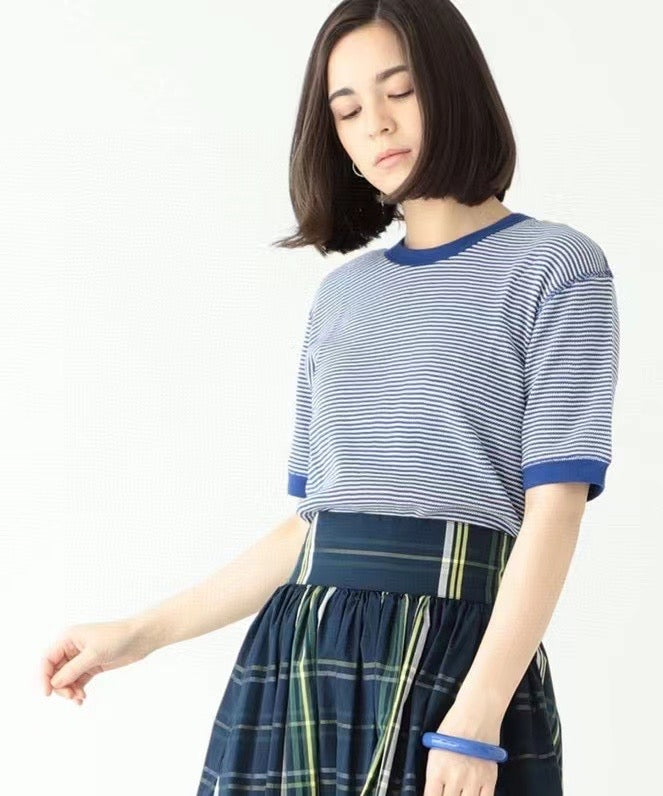 Beams boy間條tee