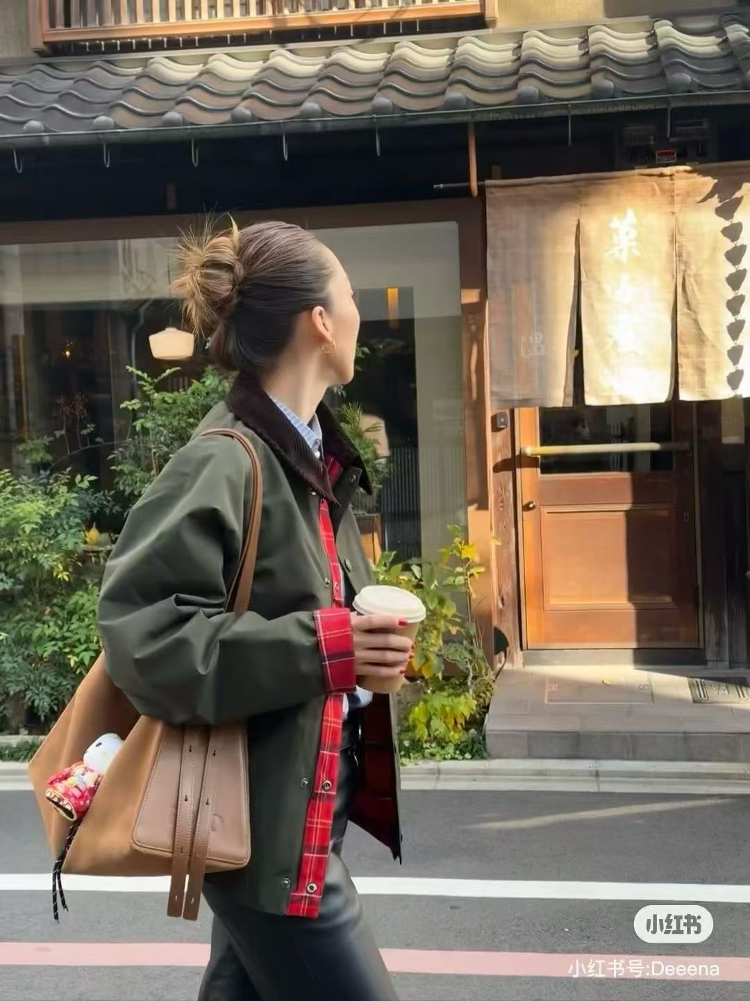Barbour雙面格仔外套
