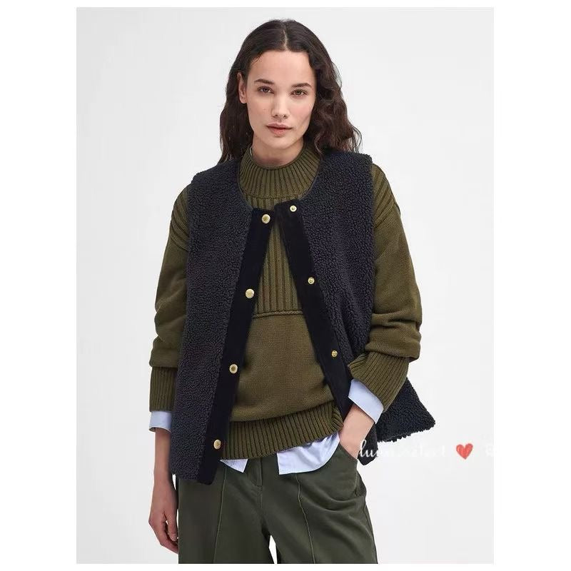 Barbour搖粒絨背心