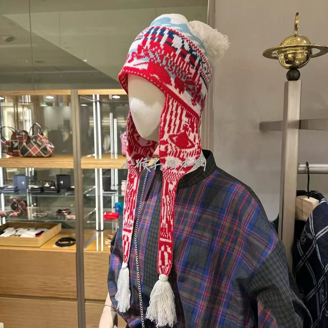 Vivienne Westwood針織提花帽