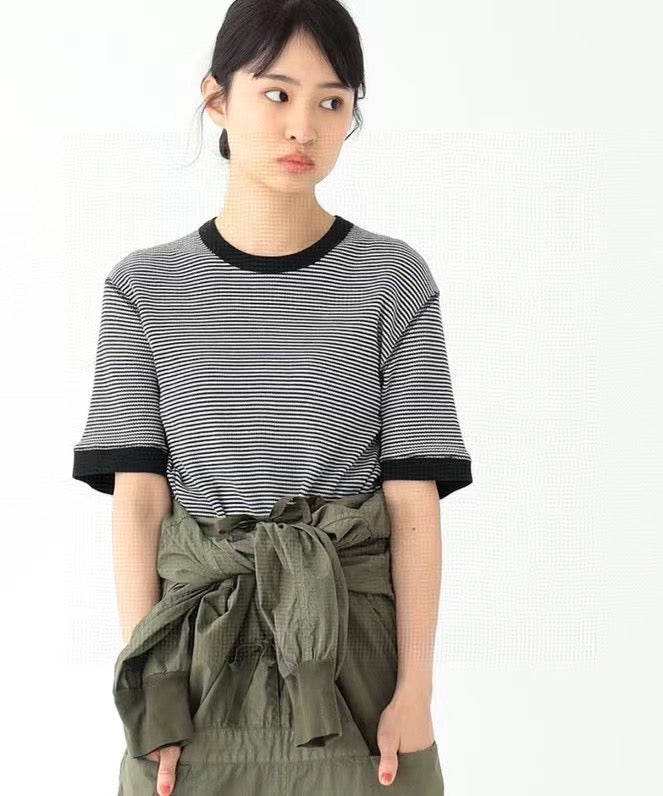 Beams boy間條tee