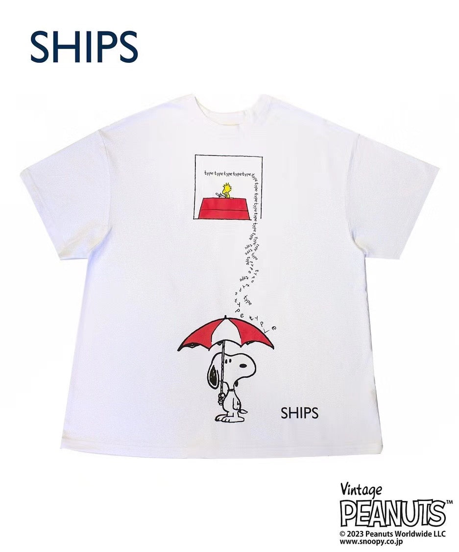 Snoopy雨傘tee