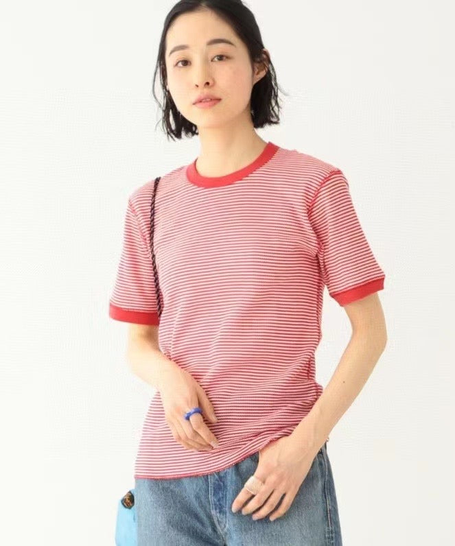 Beams boy間條tee
