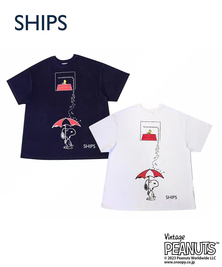 Snoopy雨傘tee