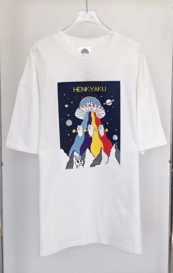 Scolar space ship tee
