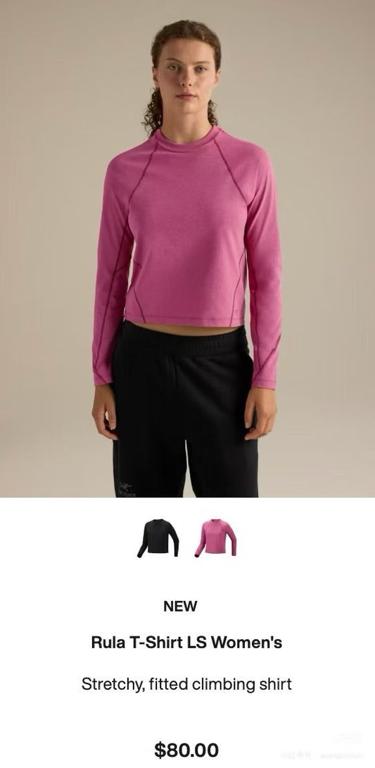Arcteryx RULA T-SHIRT LS速乾運動tee