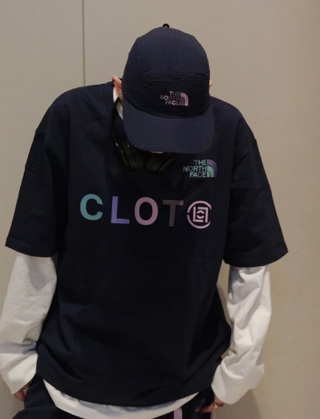 TNF Clot 刺繡tee