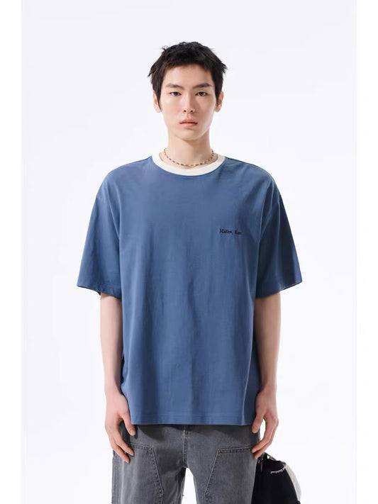 Matin Kim 撞色tee
