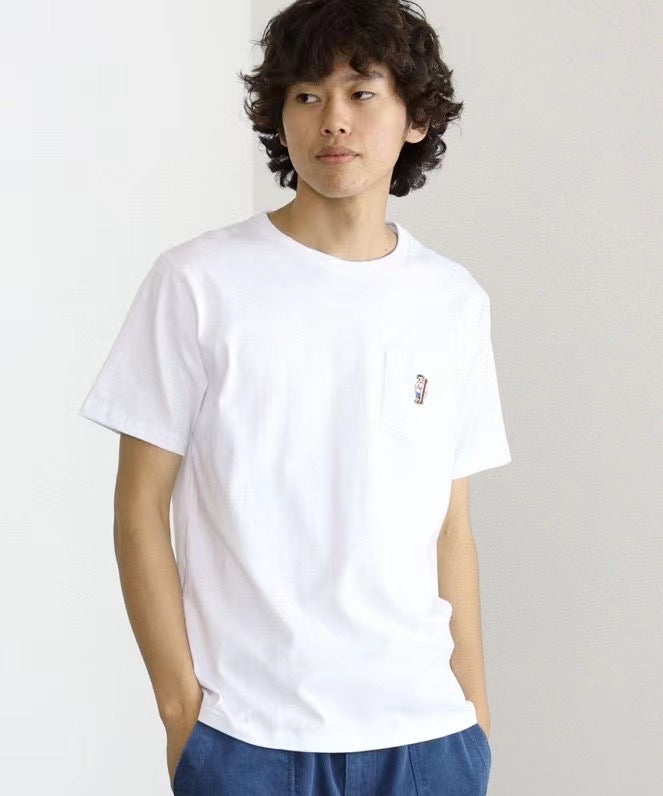 Beams boy bear pocket tee