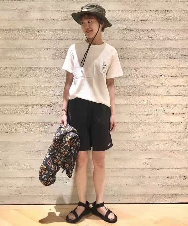 Beams boy bag logo tee