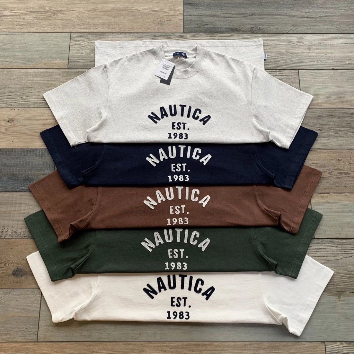Nautica 1983 logo tee
