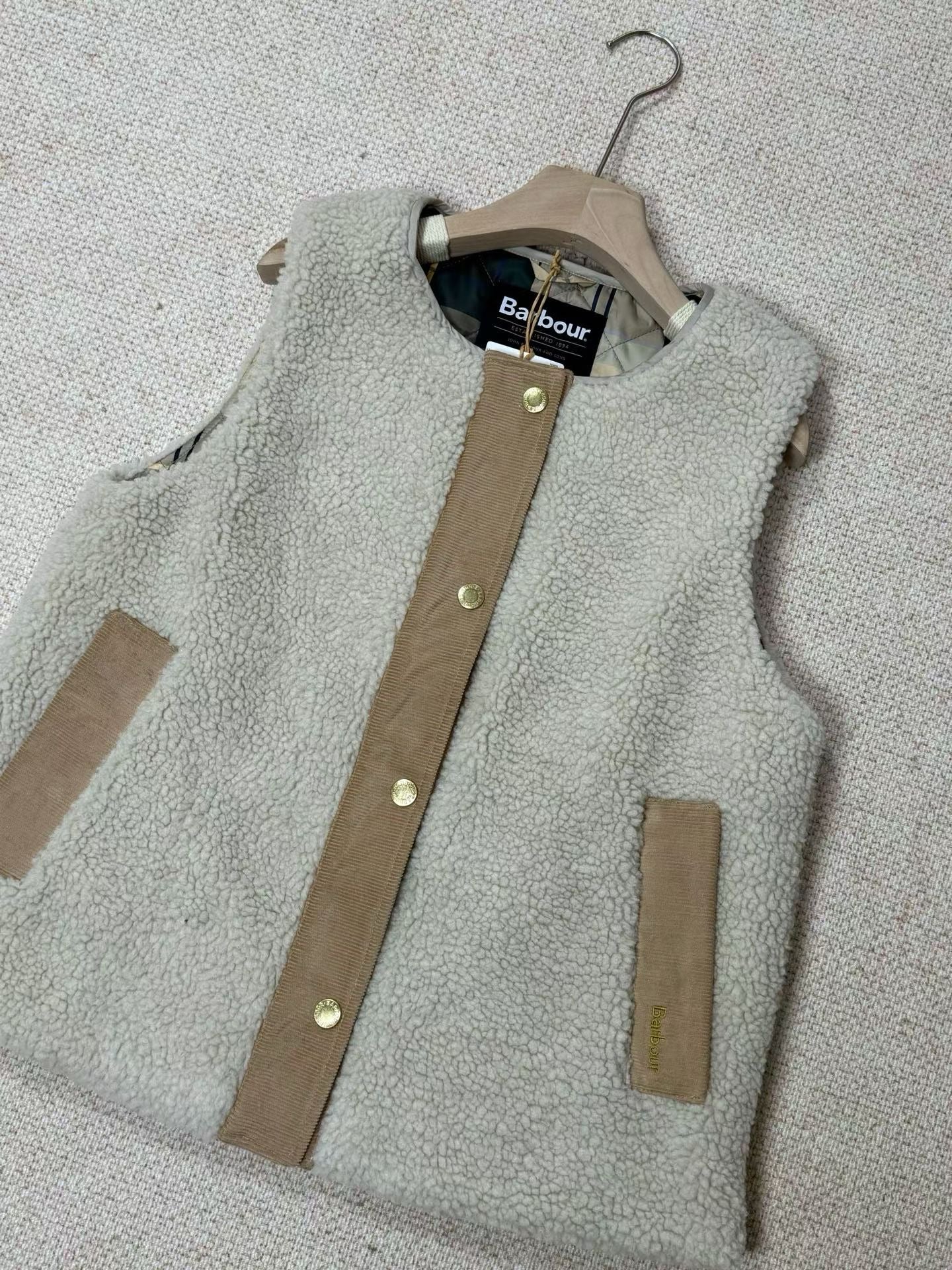 Barbour搖粒絨背心