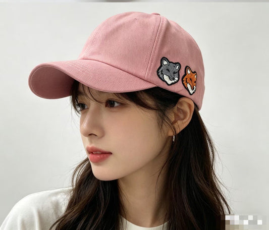 Maison Kitsune狐狸logo 帽