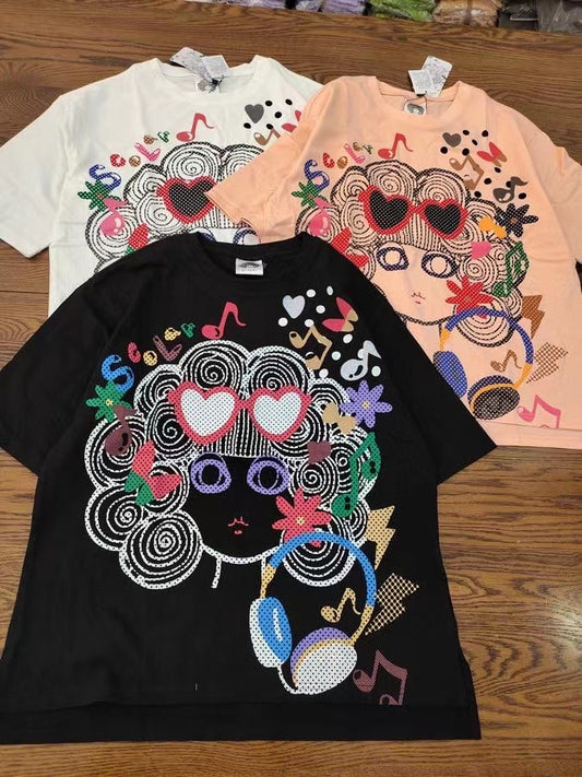 Scolar girl logo tee