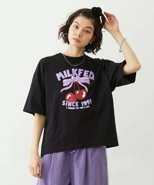 Milkfed cherry tee