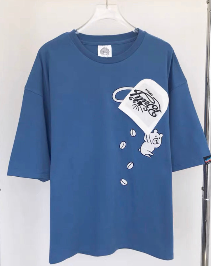 Scolar bear tee