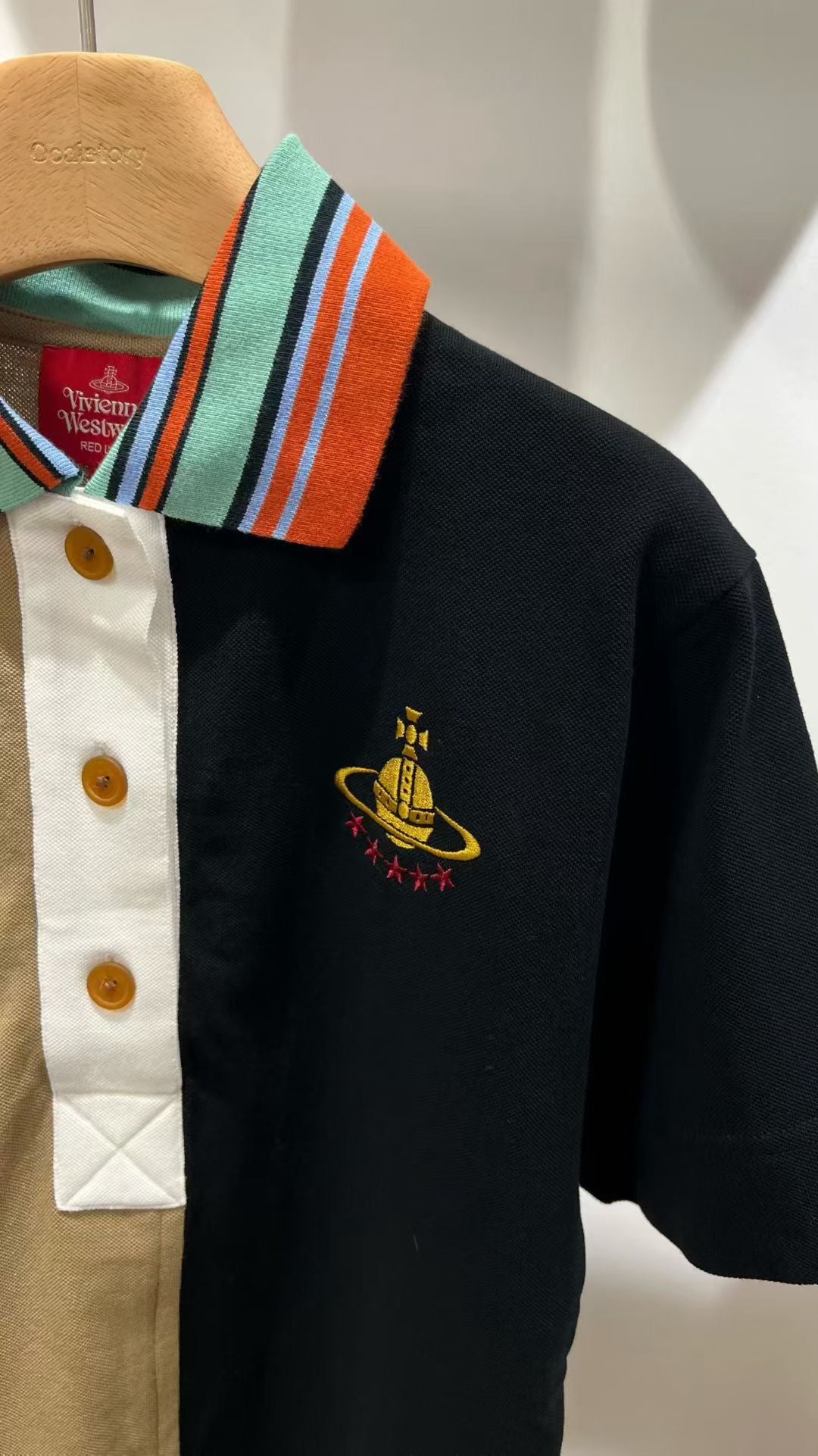 Vivienne Westwood不規則Polo shirt