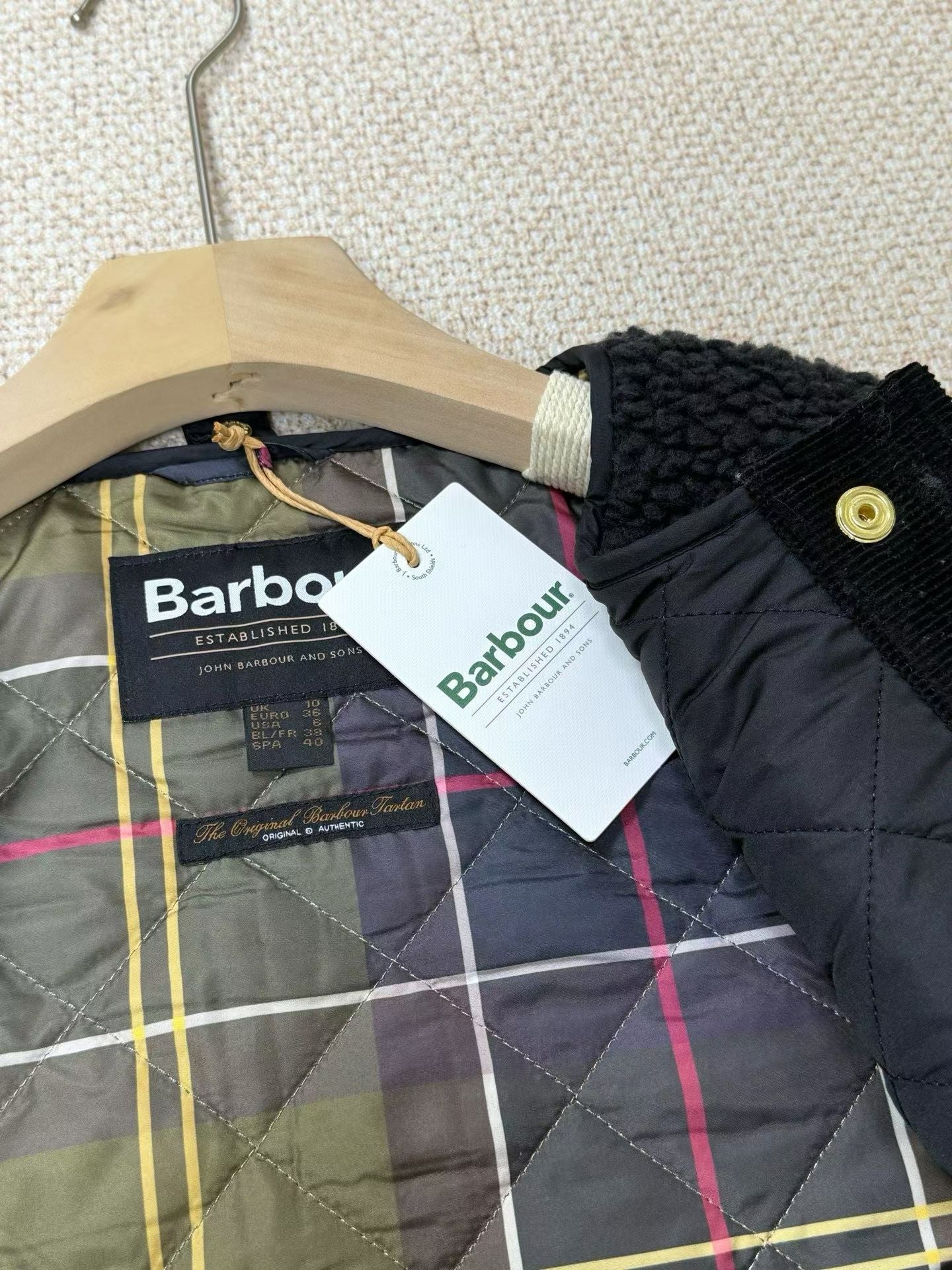 Barbour搖粒絨背心