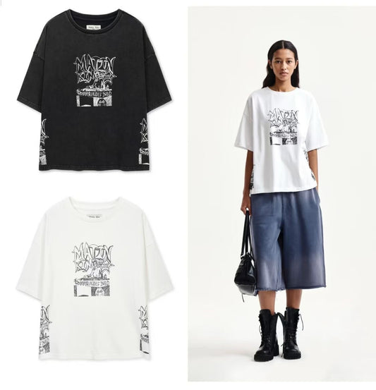 Matin kim 塗鴉tee