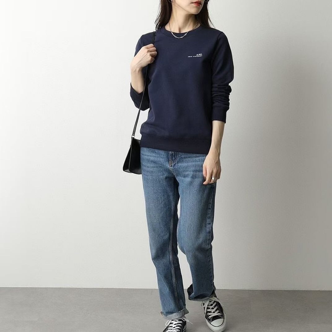 A.P.C.小logo衛衣