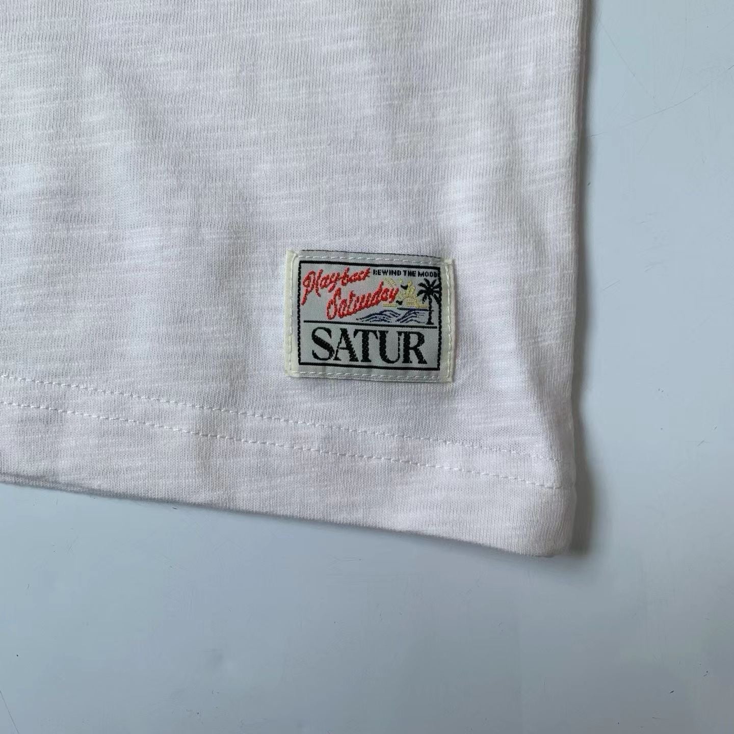 Satur 印花tee