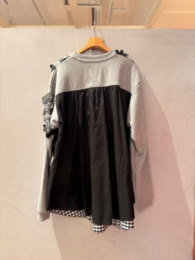Beams boy接拼衛衣