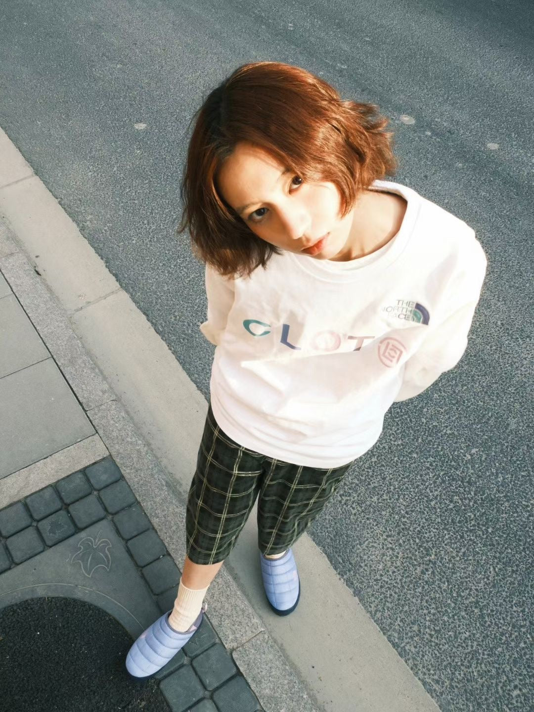 TNF Clot 刺繡tee