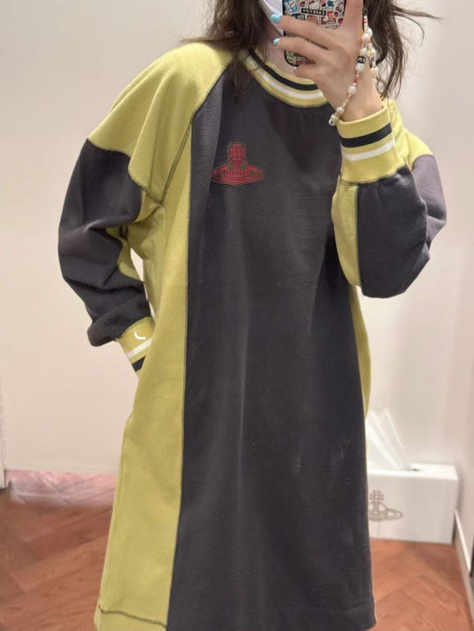 Vivienne Westwood 撞色one piece