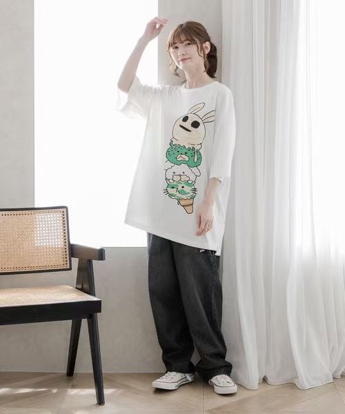 Scolar ice cream tee