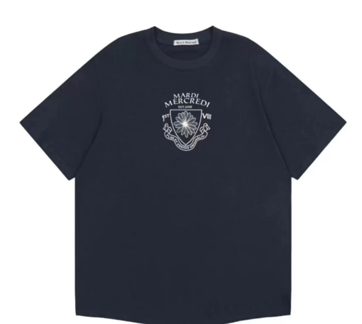 Mardi Mercredi 襟章logo tee