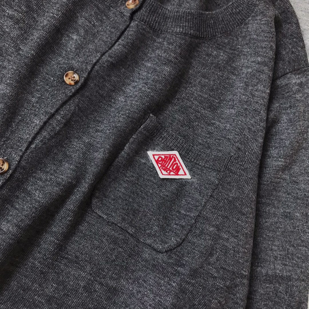 Danton撞色cardigan