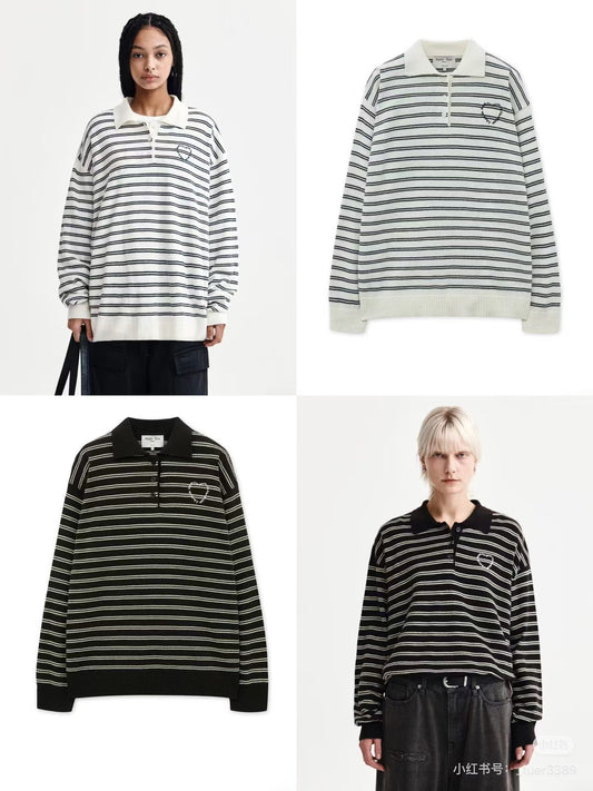 Matin Kim 針織polo shirt