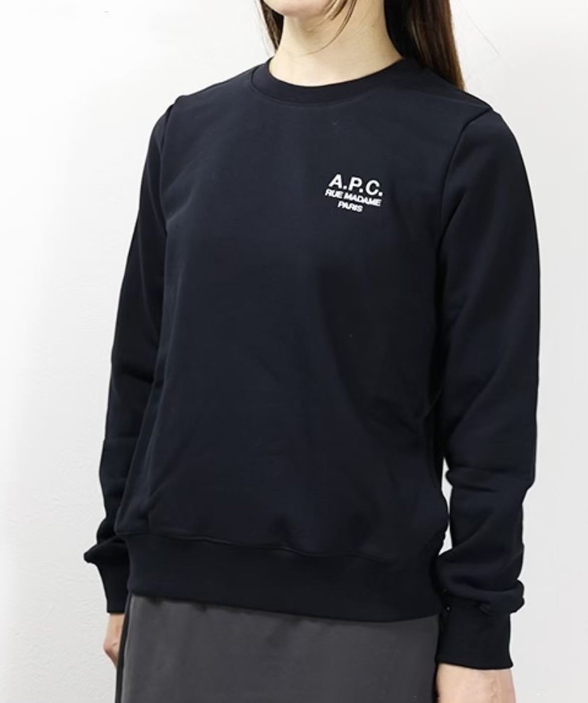 A.P.C.刺繡logo衛衣