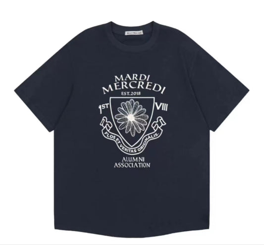 Mardi Mercredi 襟章logo tee
