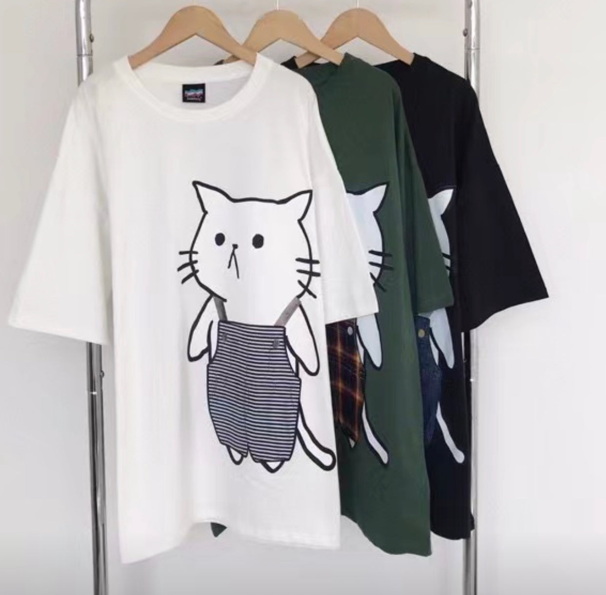 Scolar cat tee