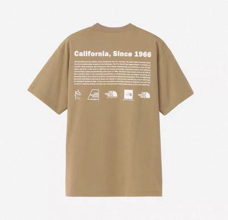 The North Face logo tee