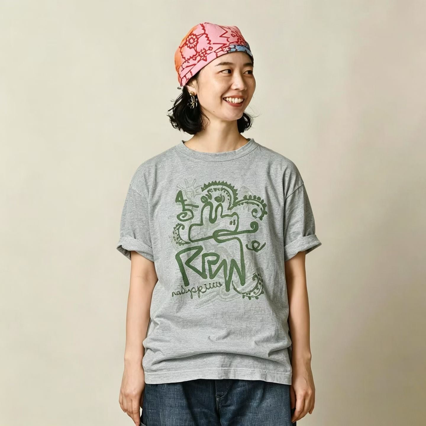 45r 海洋塗鴉tee