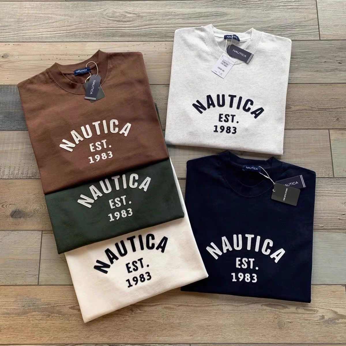 Nautica 1983 logo tee