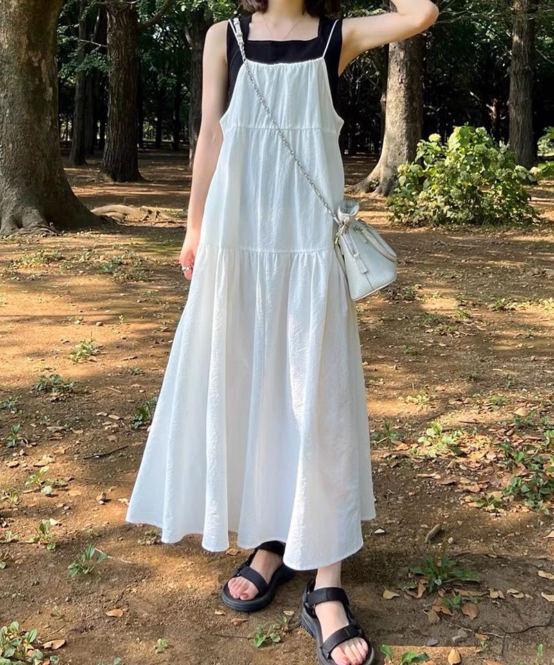 日單蛋糕速繩吊帶one piece