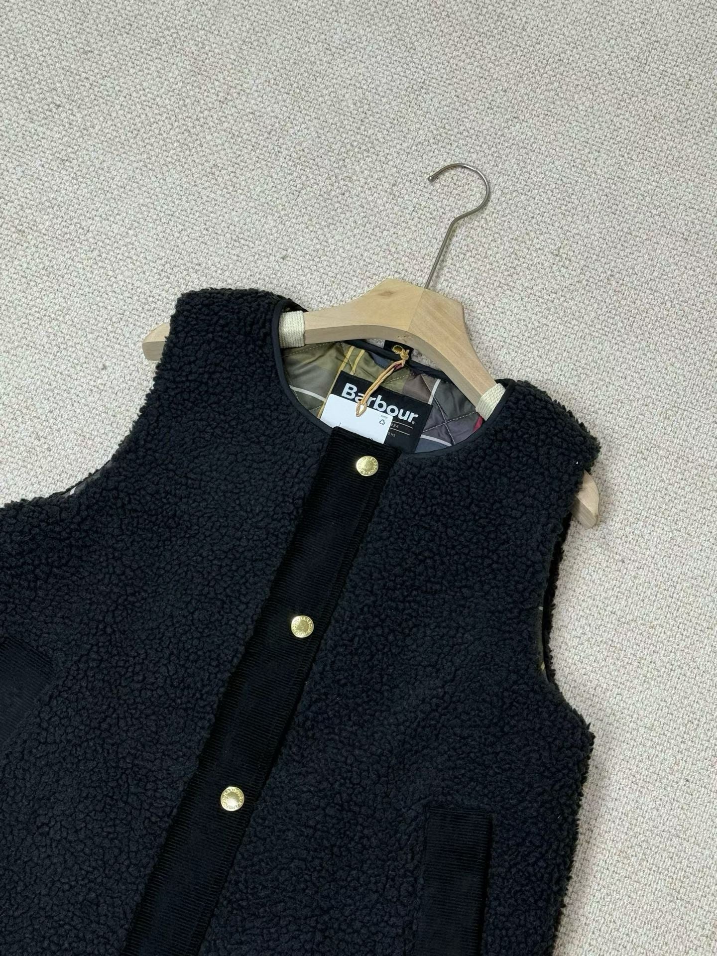 Barbour搖粒絨背心