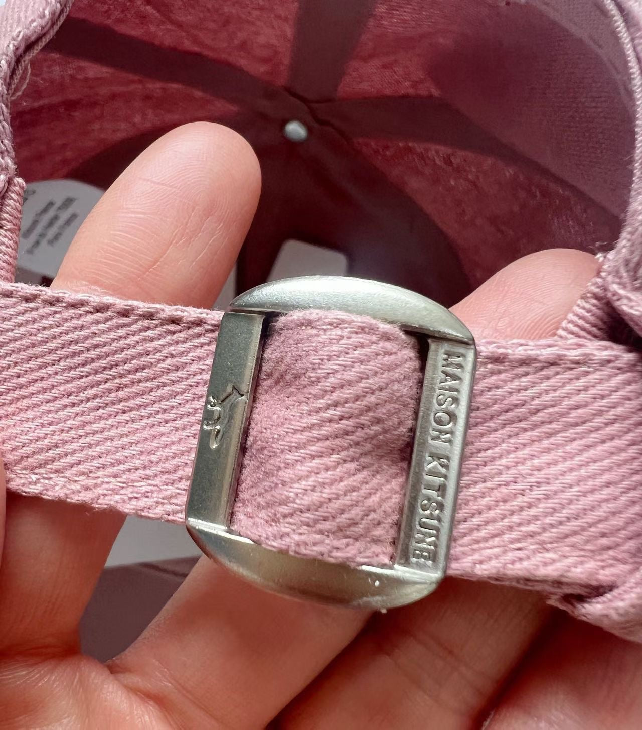 Maison Kitsune狐狸logo 帽