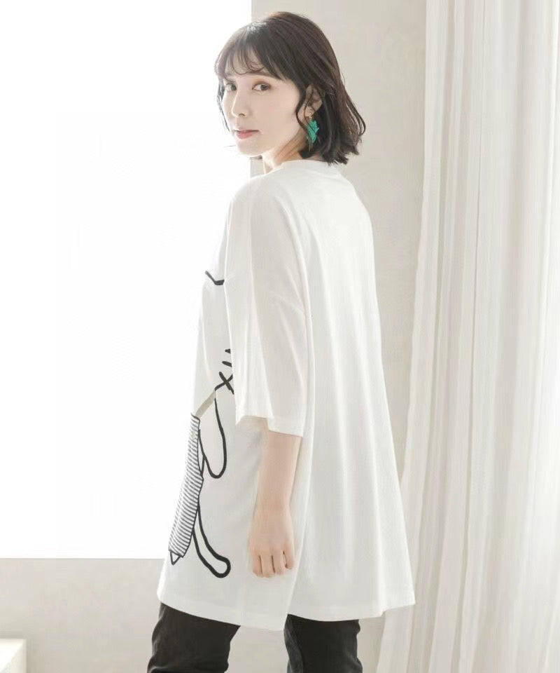 Scolar cat tee