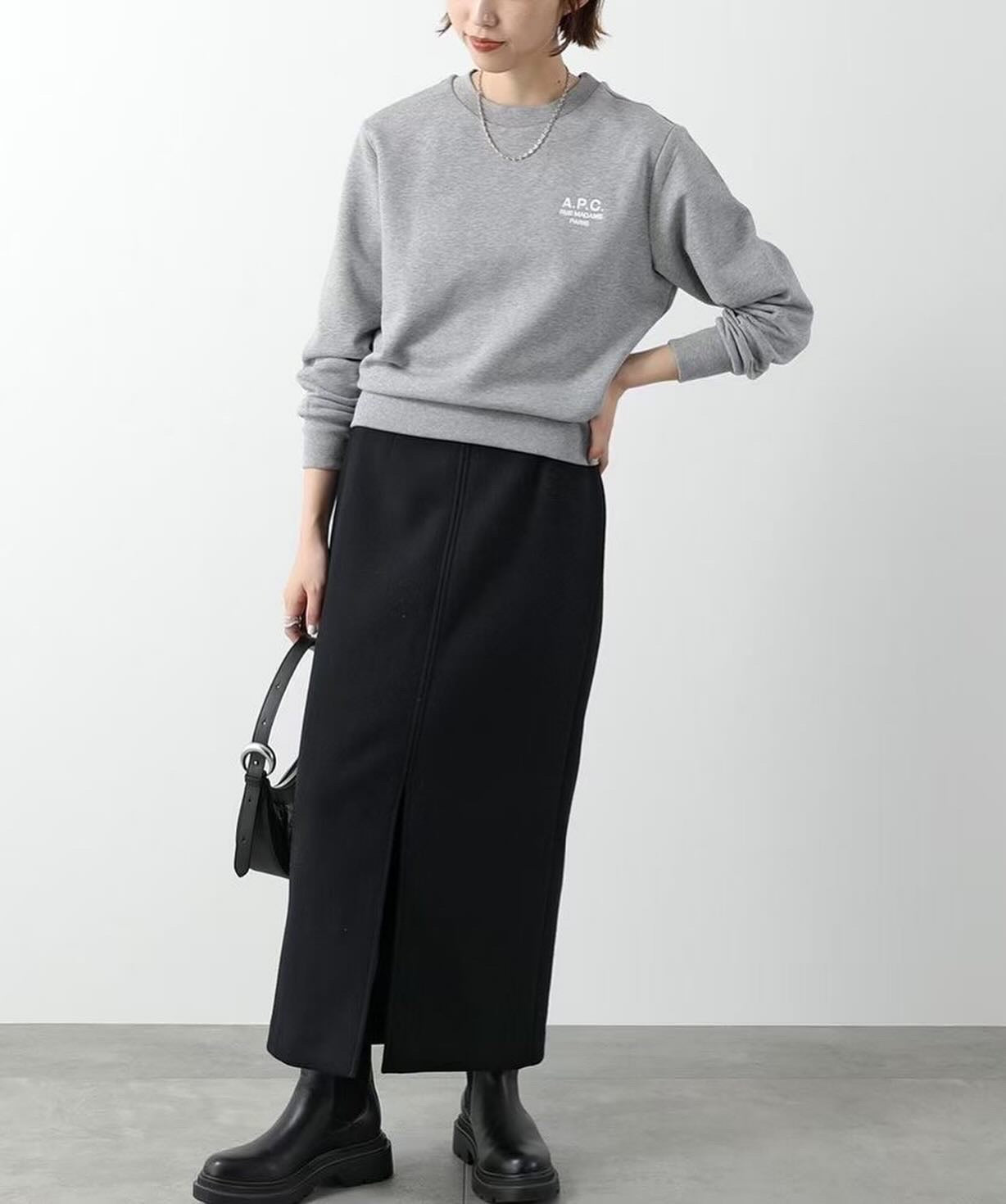 A.P.C.刺繡logo衛衣