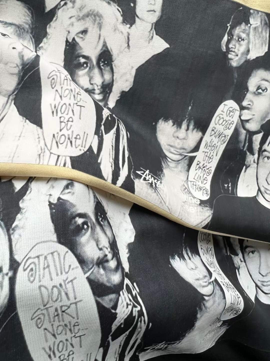Stussy pattern tee