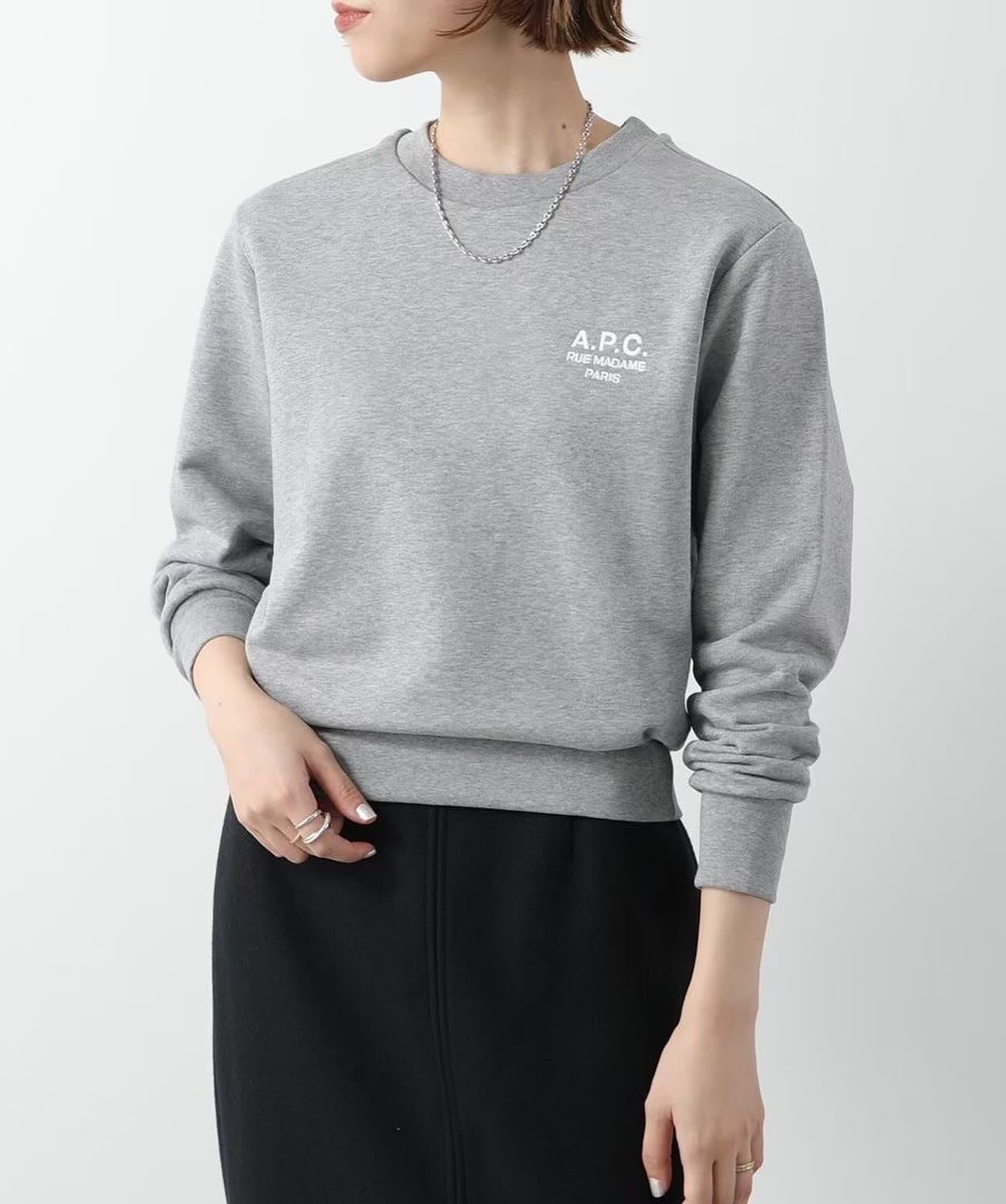 A.P.C.刺繡logo衛衣